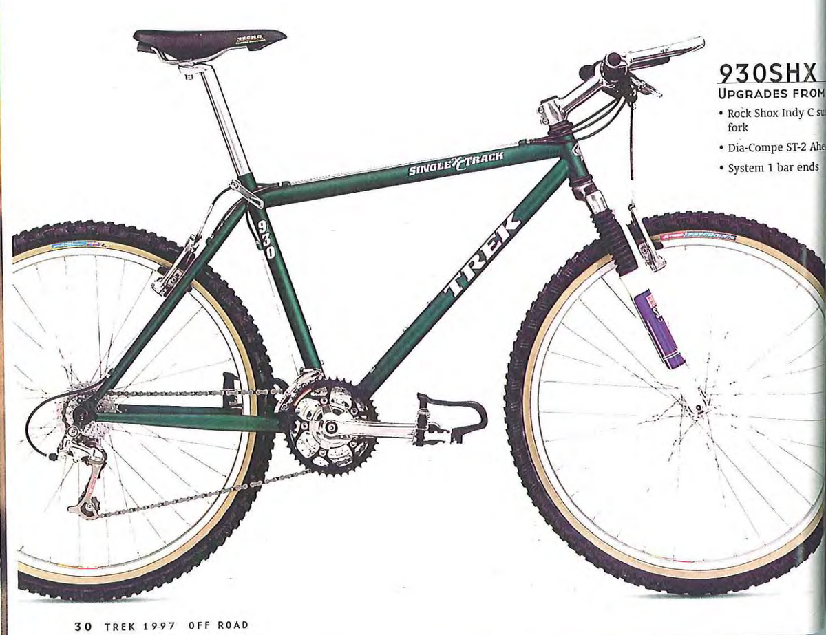 1997 Trek Trek 930 SingleTrack XC Series Performance