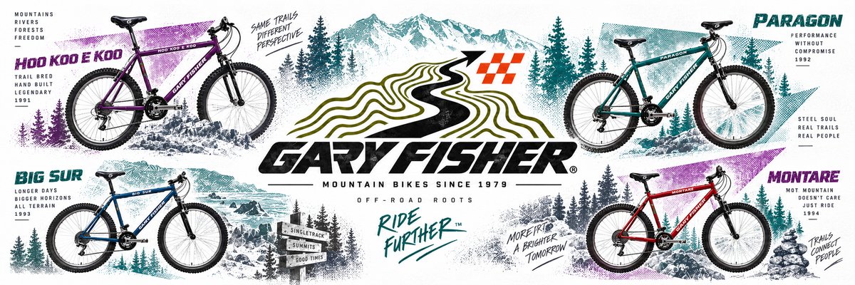 Gary Fisher 1990s steel mountain bikes · 1990–1999