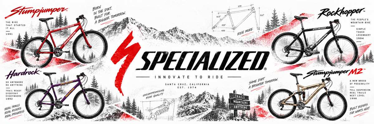 Specialized 1990s steel mountain bikes · 1990–1999