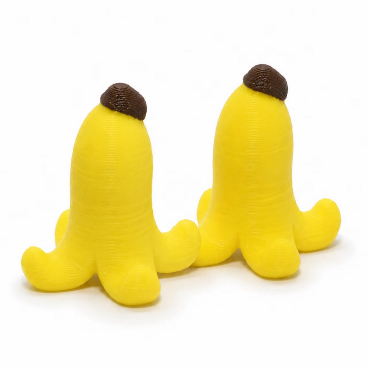 Tiny Detour Banana Slalom bicycle valve caps, pair