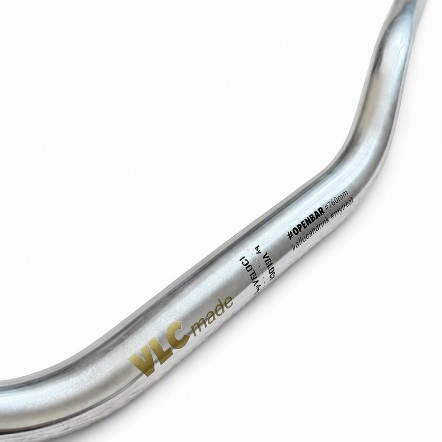 VLCmade Open Bar Handlebar — Polish Silver / 31.8mm