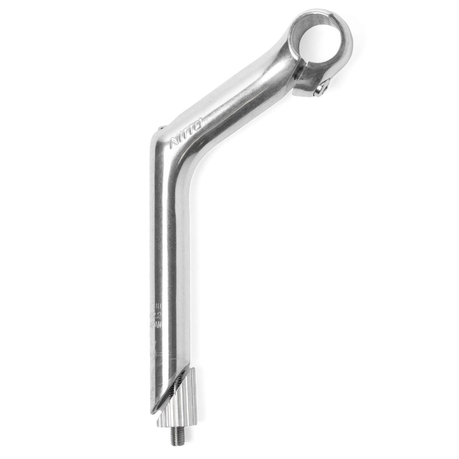 NITTO MT-10 Dirt Drop Quill Stem — Silver / 100mm