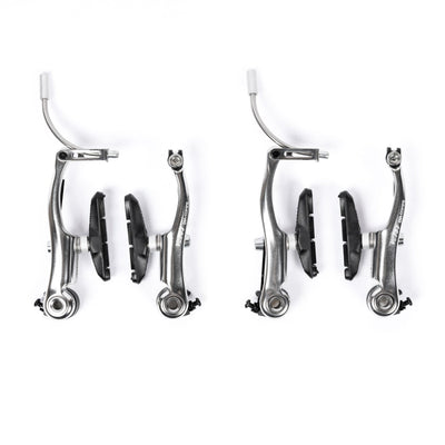 DIA-COMPE VC733 V-Brake Set — Silver / Front + Rear