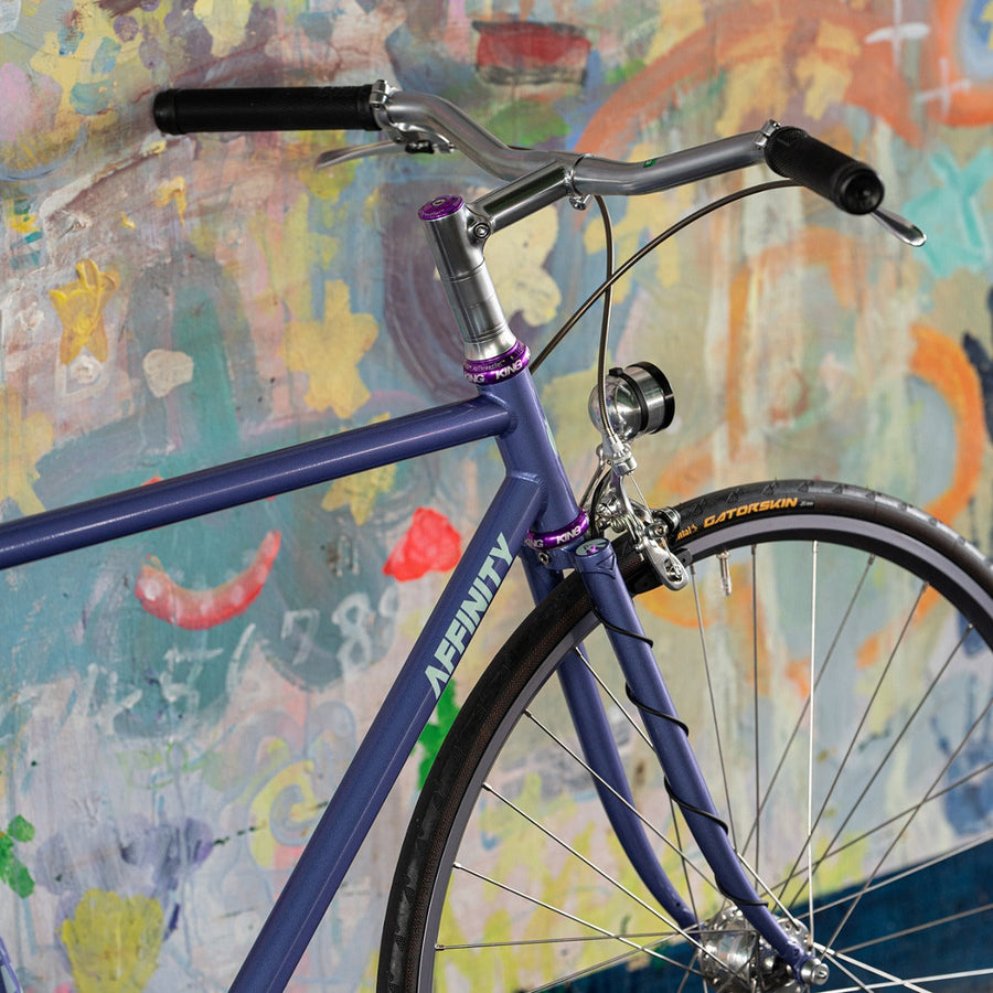 SimWorks Getaround CrMo Handlebar — Dull Silver / 25.4mm