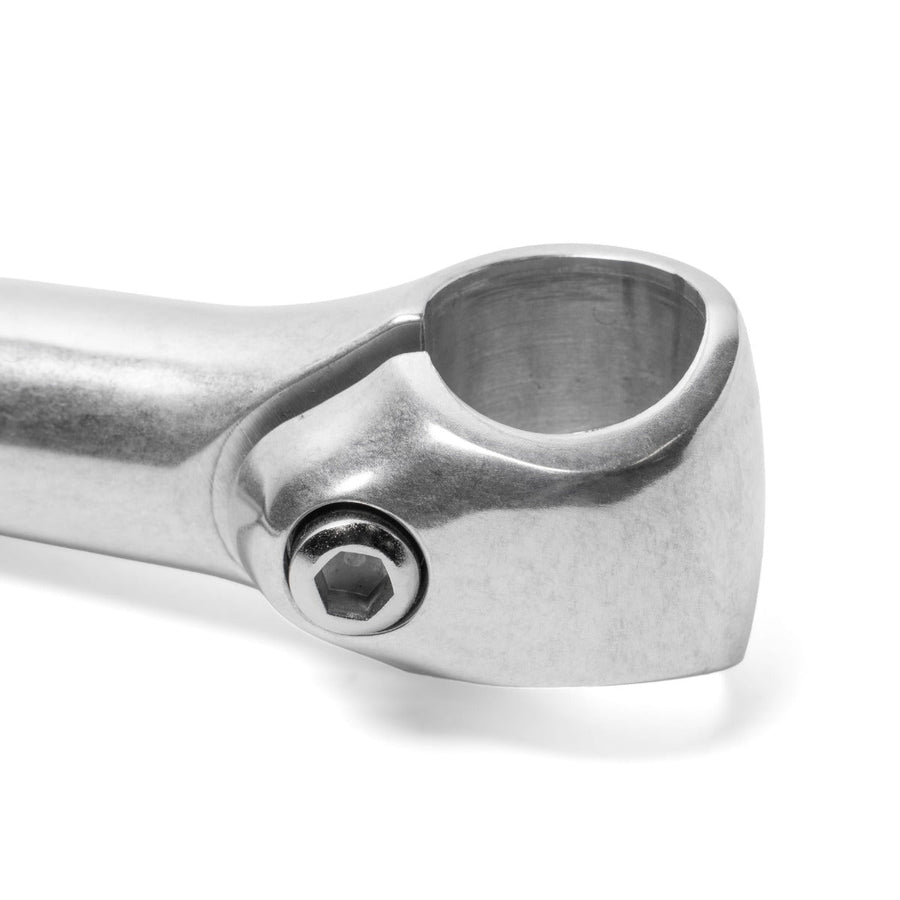NITTO MT-10 Dirt Drop Quill Stem — Silver / 100mm