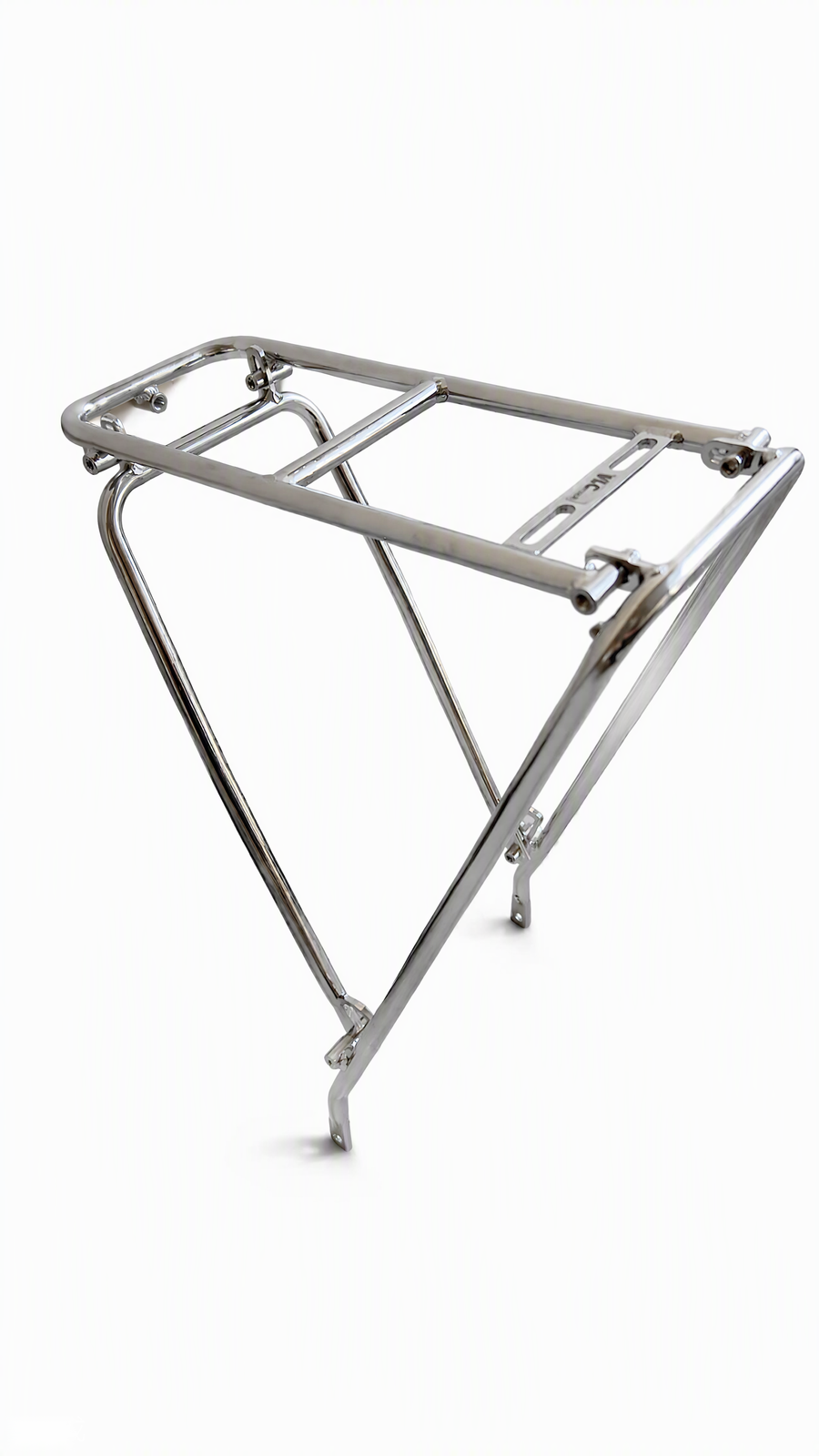 VLCmade Wednesday Night Stainless Rear Rack — Polished Silver